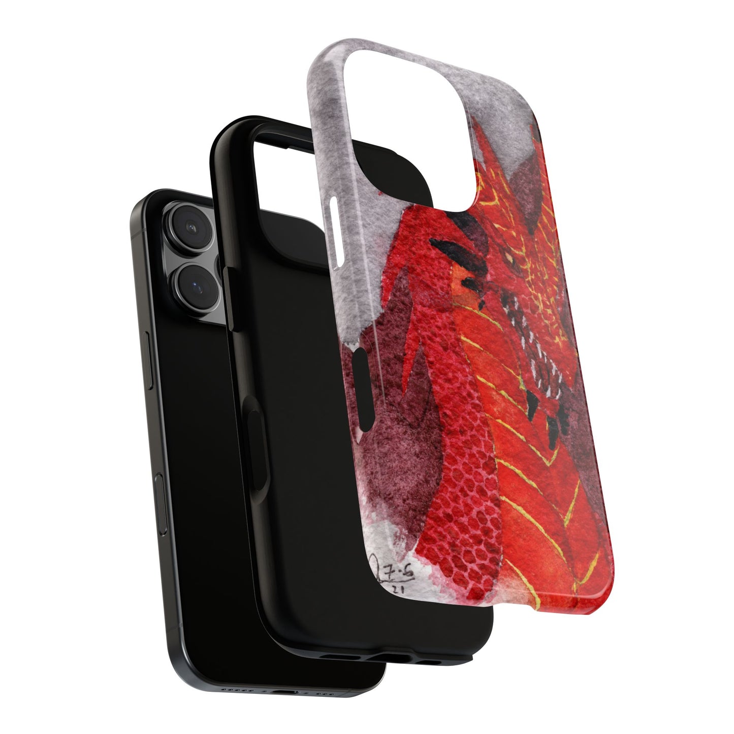 Red Dragon Tough Phone Case