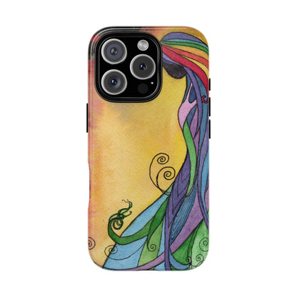 Rainbow Goddes Tough Phone Case