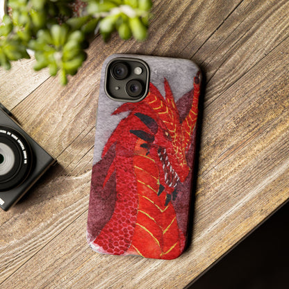 Red Dragon Tough Phone Case