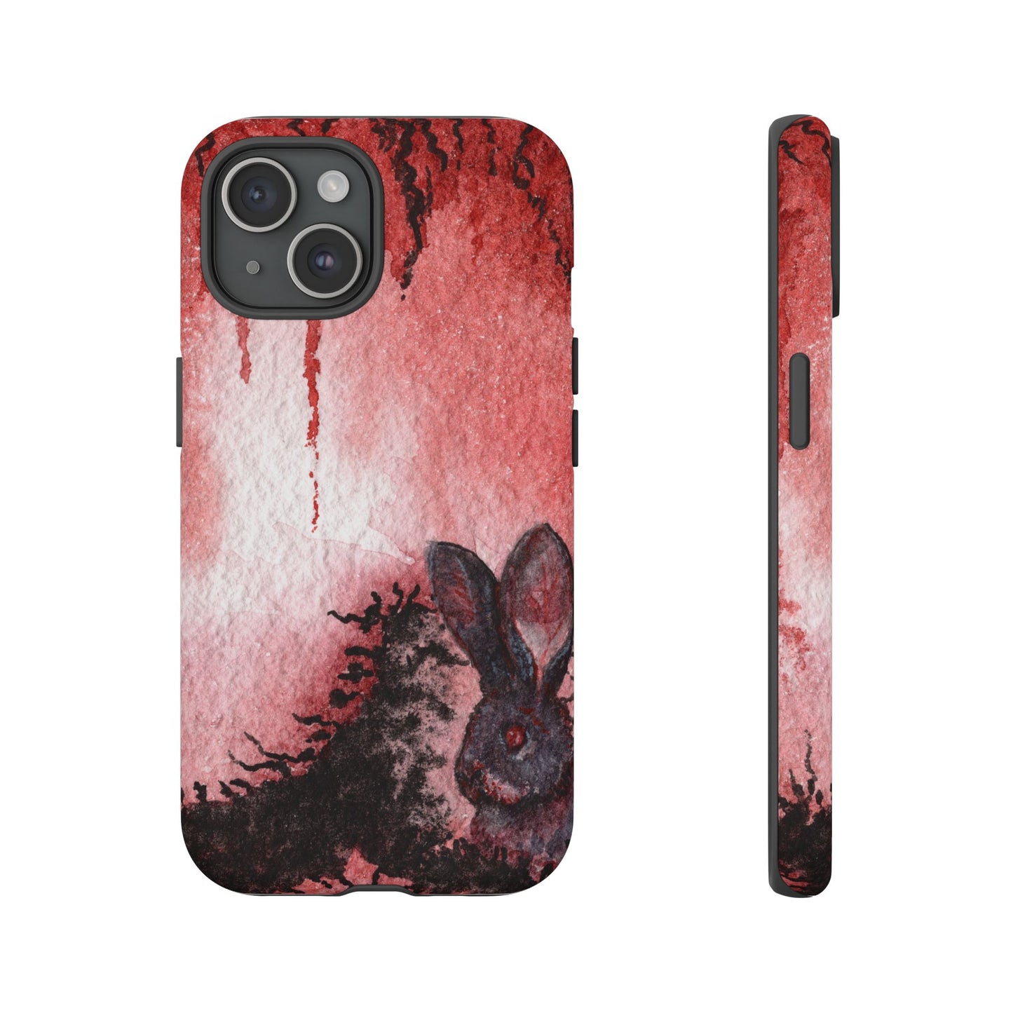 Creepy Bunny Tough Phone Case