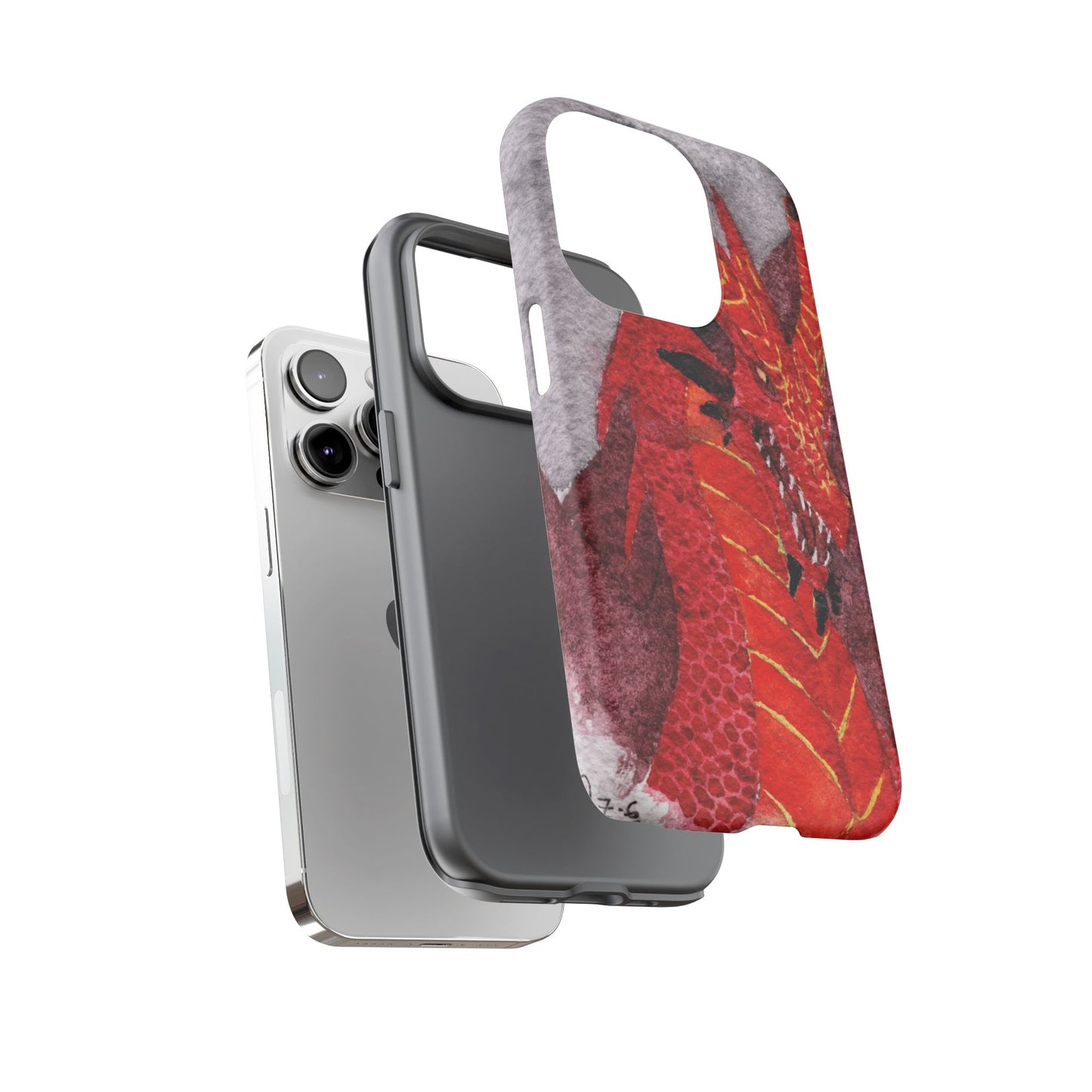 Red Dragon Tough Phone Case