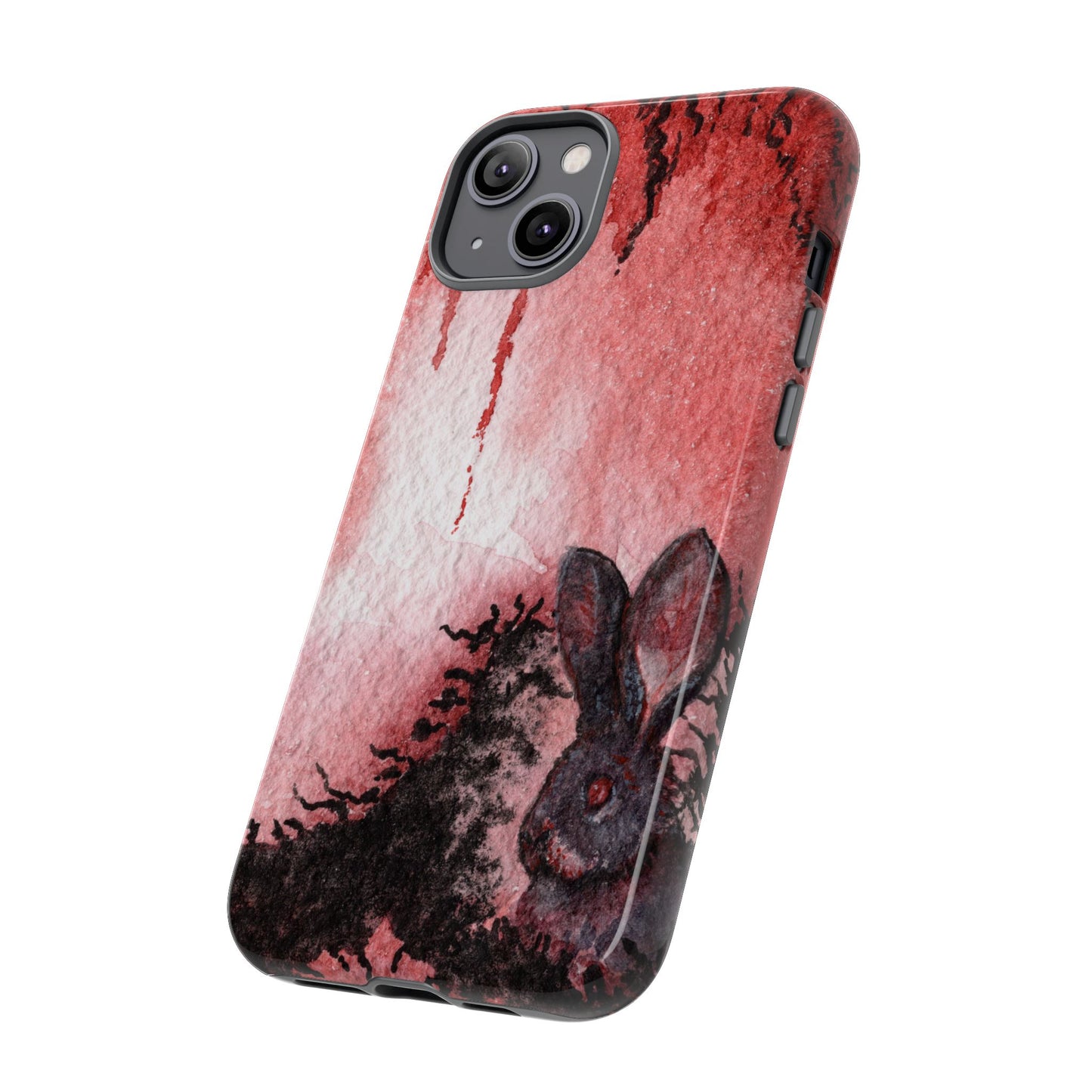 Creepy Bunny Tough Phone Case