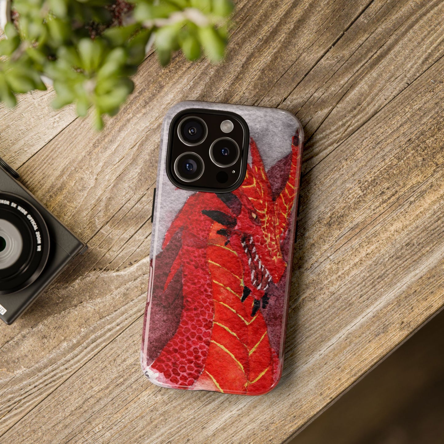 Red Dragon Tough Phone Case