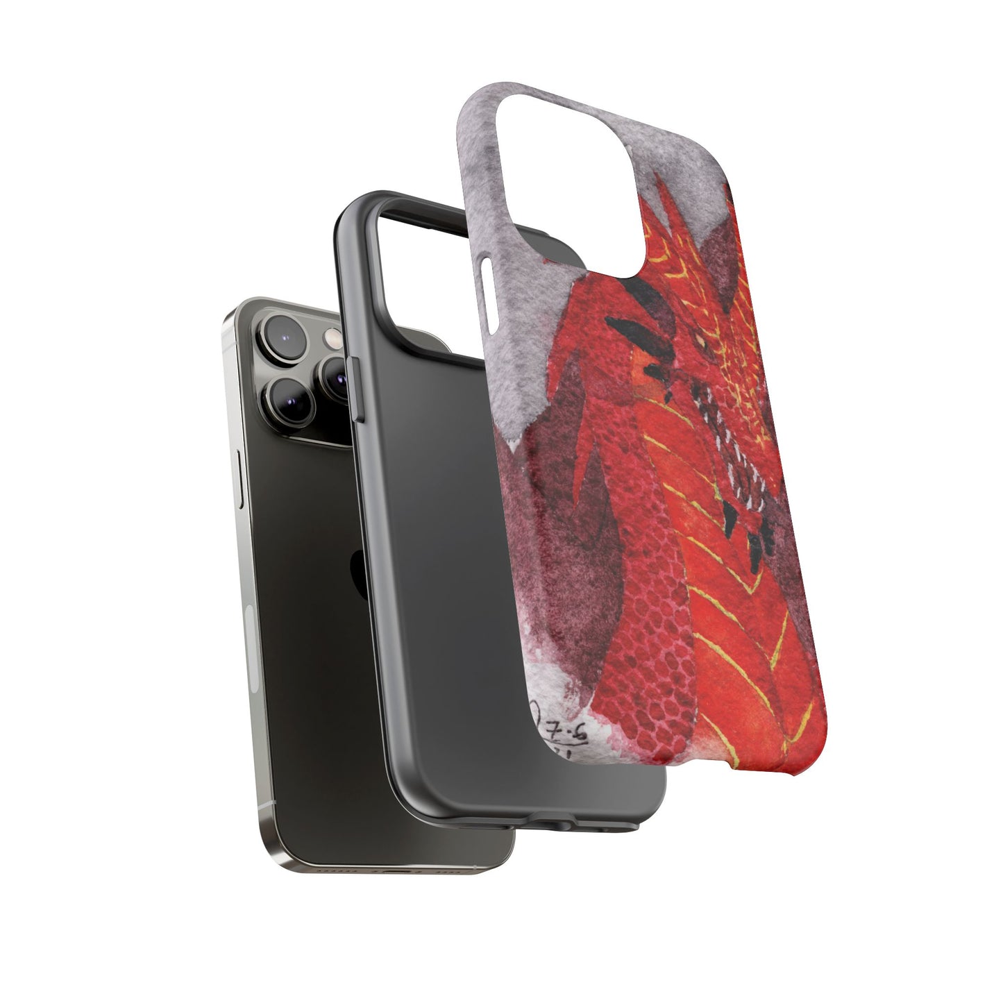 Red Dragon Tough Phone Case