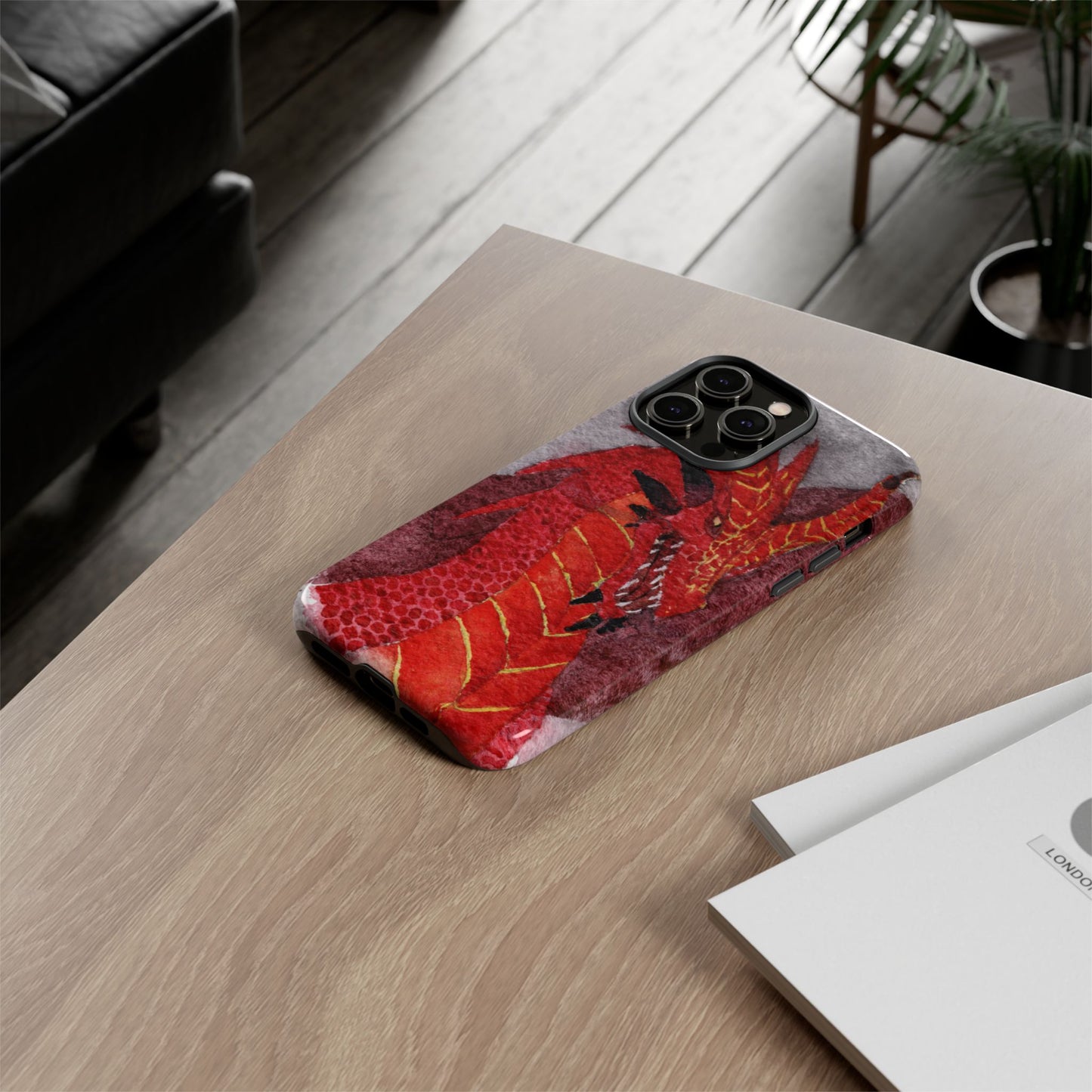 Red Dragon Tough Phone Case