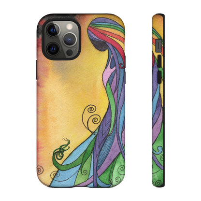 Rainbow Goddes Tough Phone Case