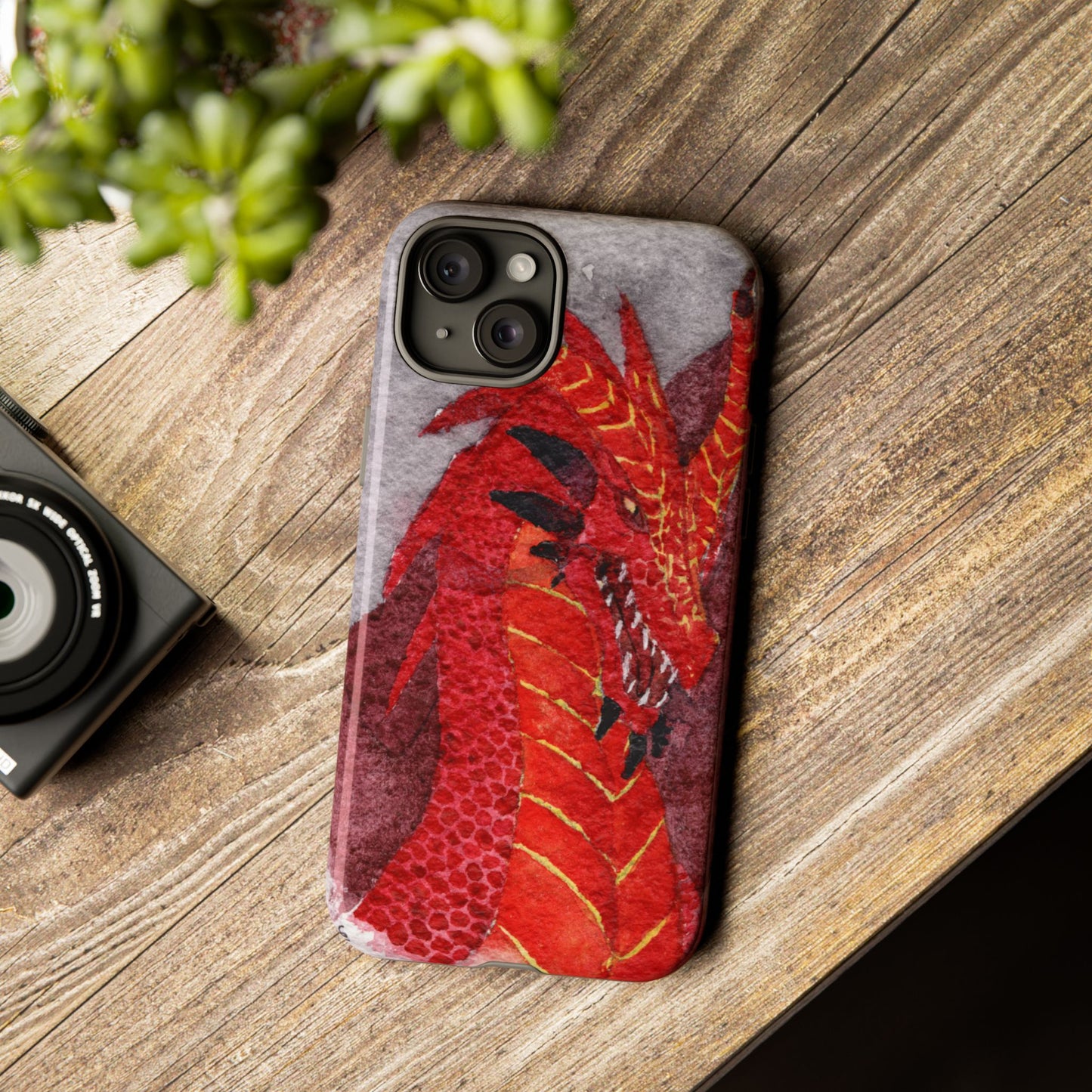 Red Dragon Tough Phone Case