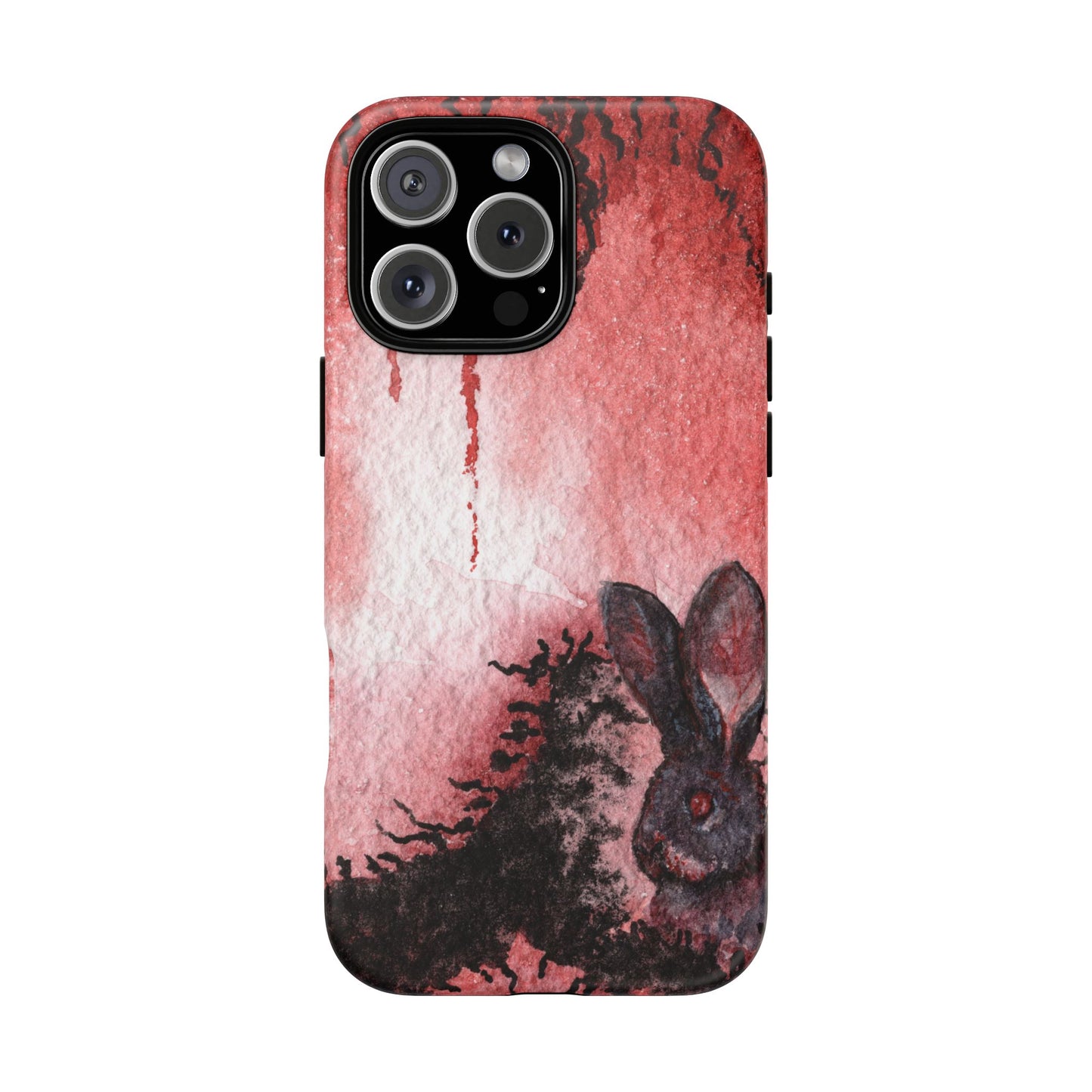 Creepy Bunny Tough Phone Case