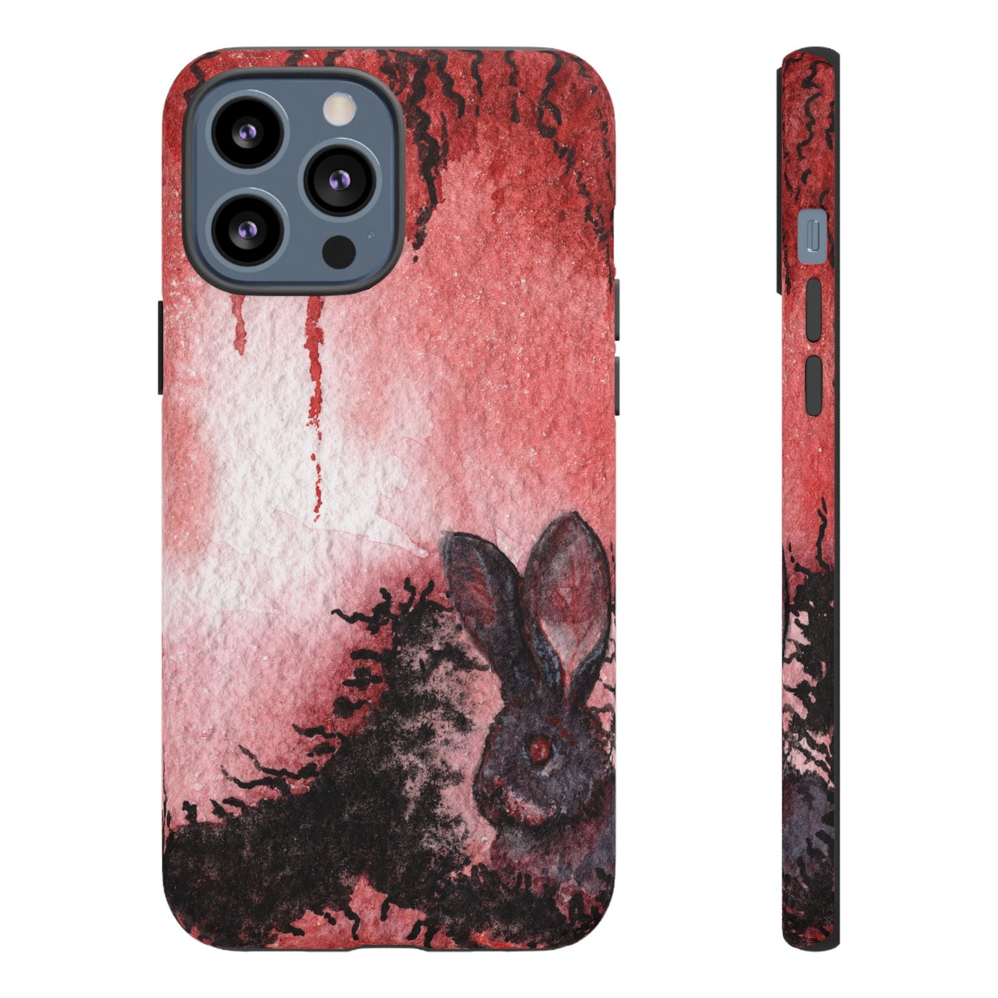 Creepy Bunny Tough Phone Case