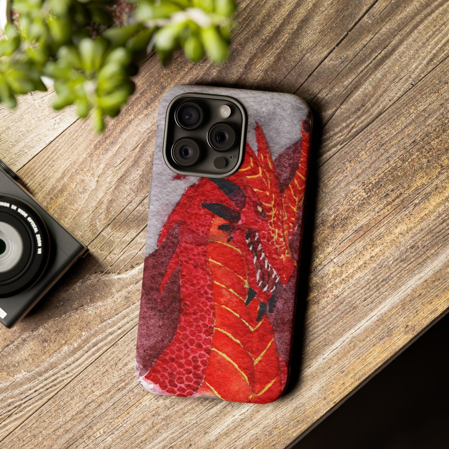 Red Dragon Tough Phone Case