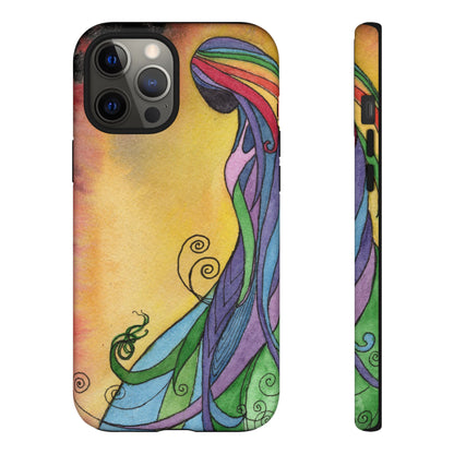 Rainbow Goddes Tough Phone Case