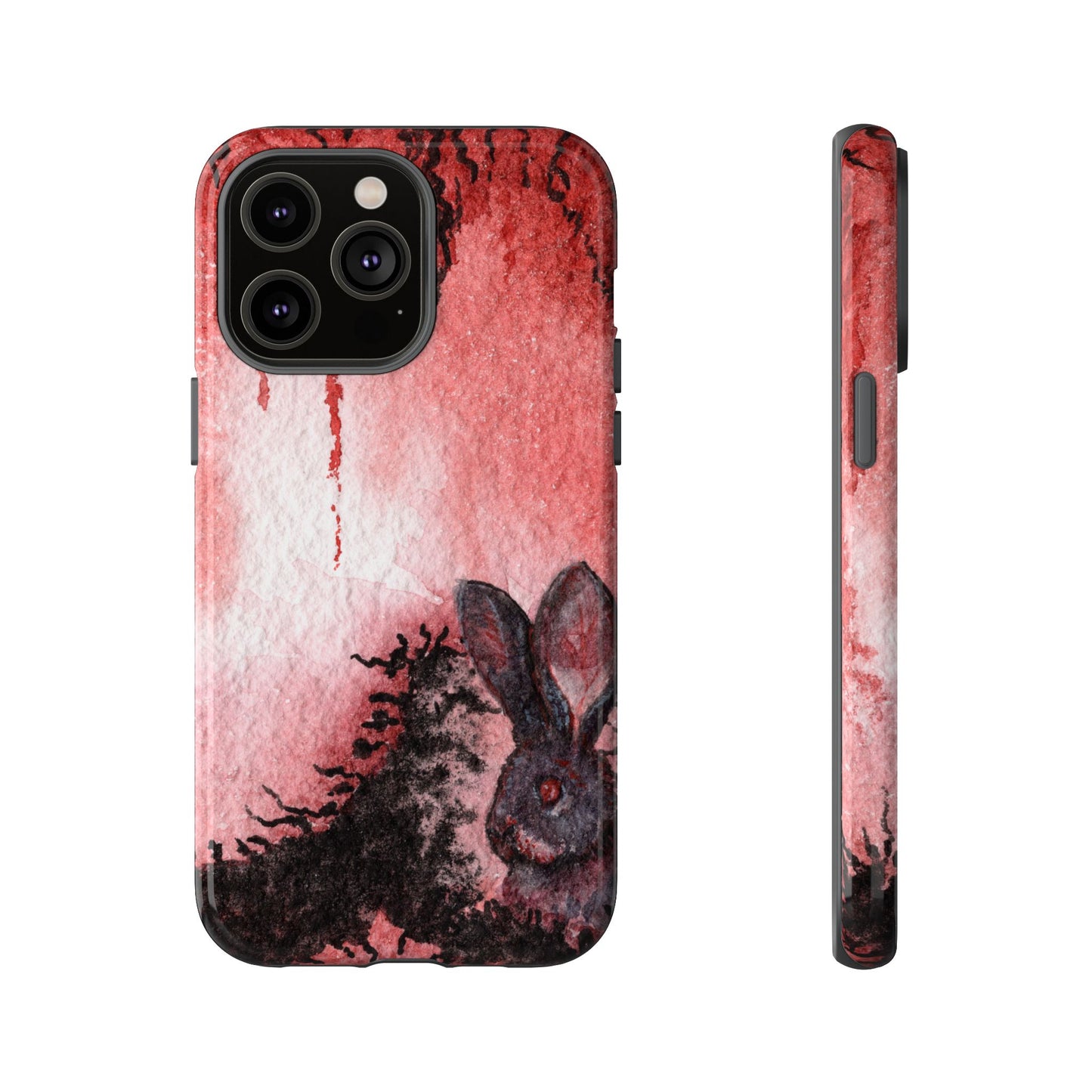 Creepy Bunny Tough Phone Case