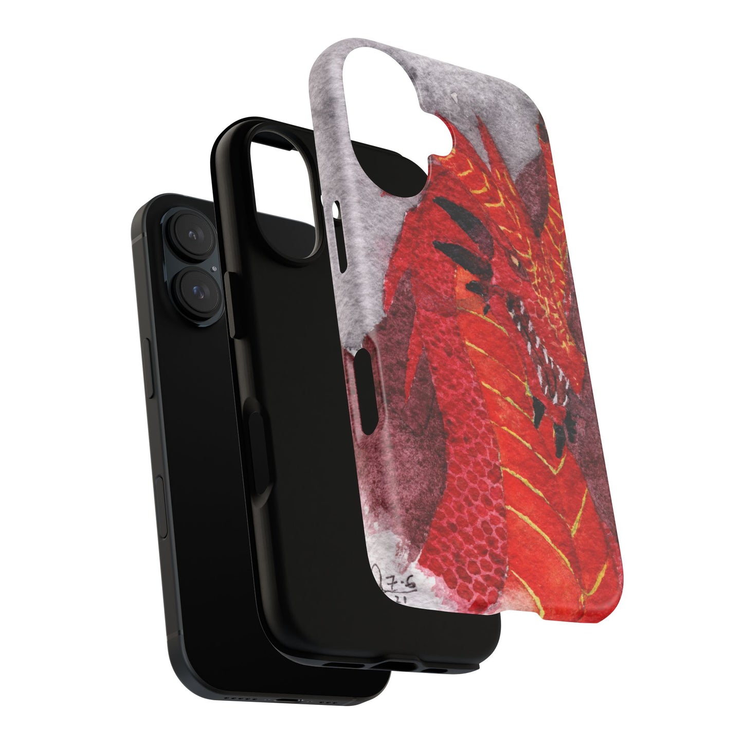 Red Dragon Tough Phone Case