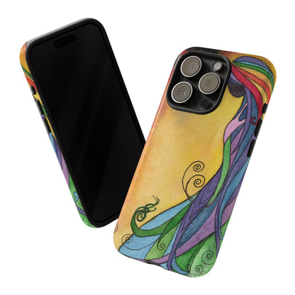 Rainbow Goddes Tough Phone Case