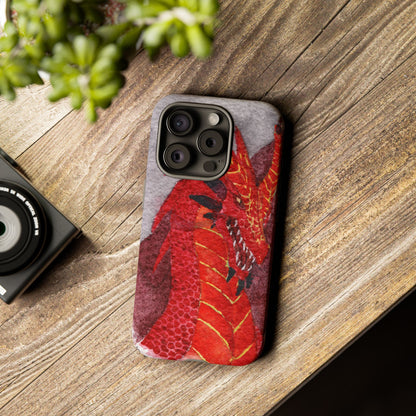 Red Dragon Tough Phone Case