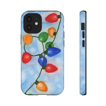 Christmas Lights Tough Phone Case