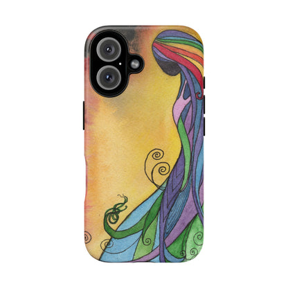 Rainbow Goddes Tough Phone Case