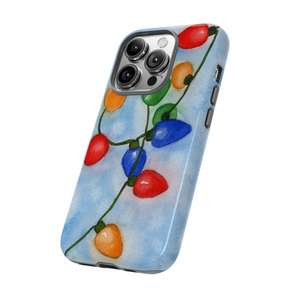 Christmas Lights Tough Phone Case