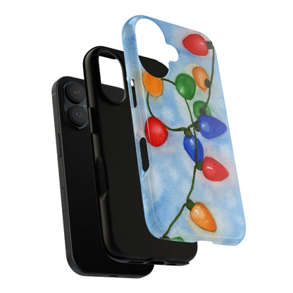 Christmas Lights Tough Phone Case