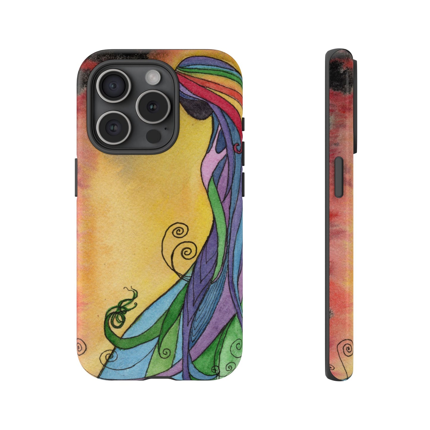 Rainbow Goddes Tough Phone Case