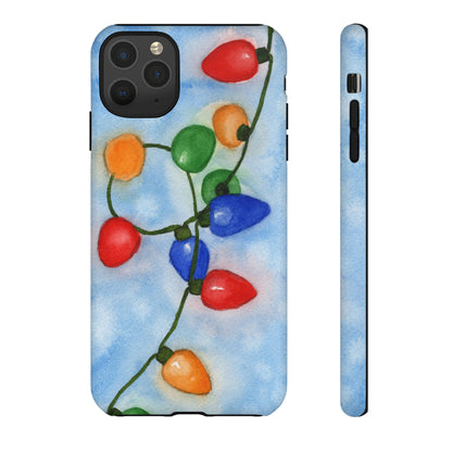 Christmas Lights Tough Phone Case