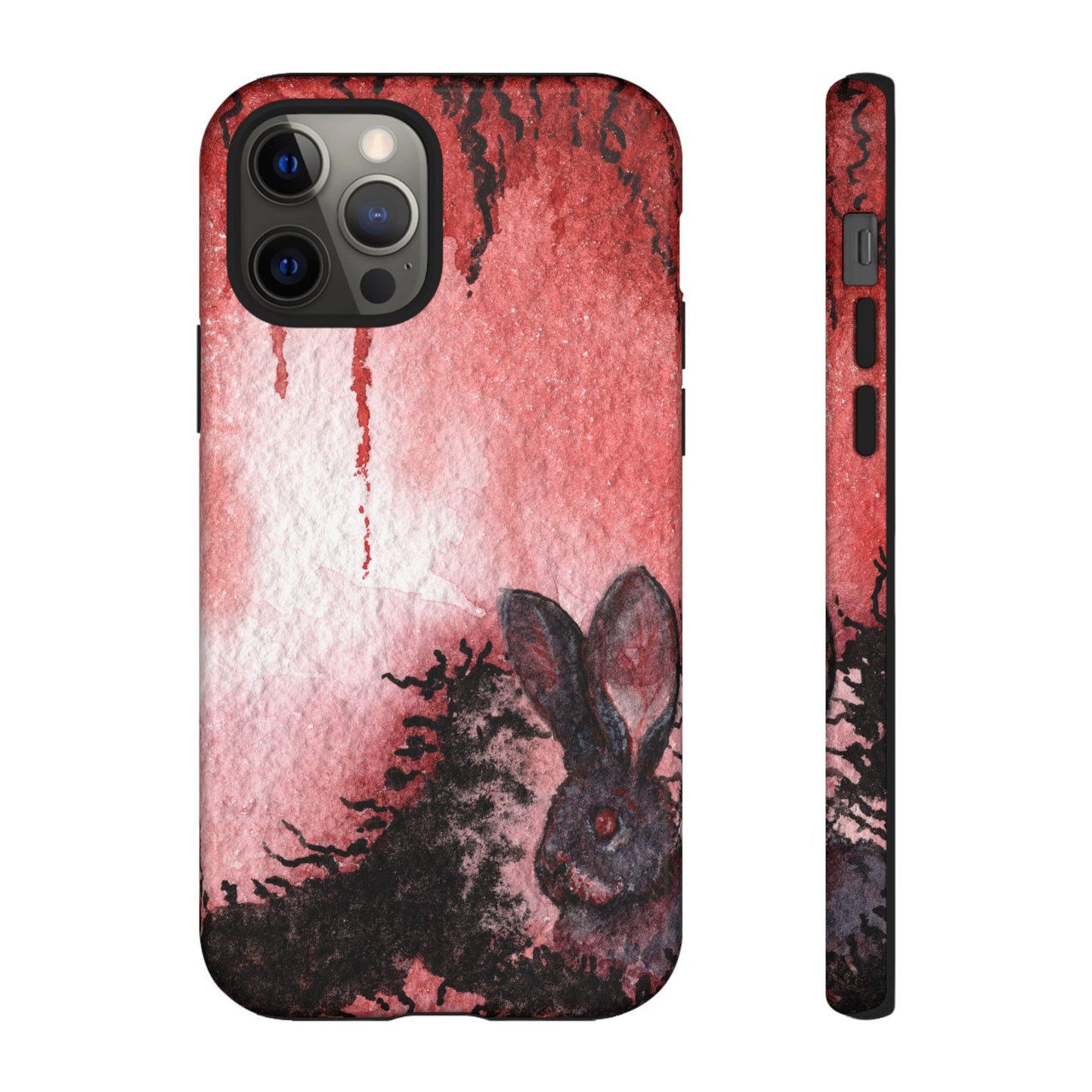 Creepy Bunny Tough Phone Case