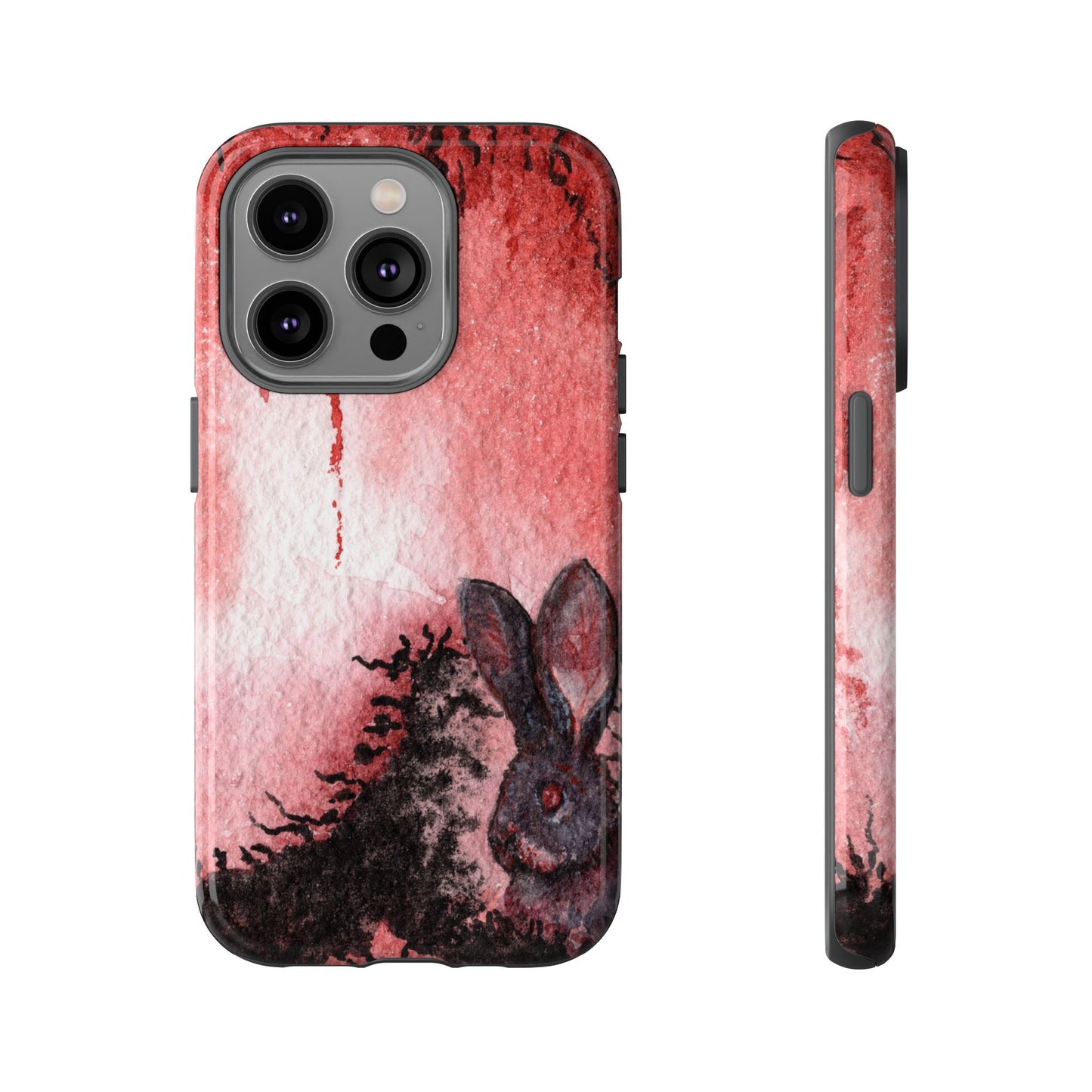 Creepy Bunny Tough Phone Case