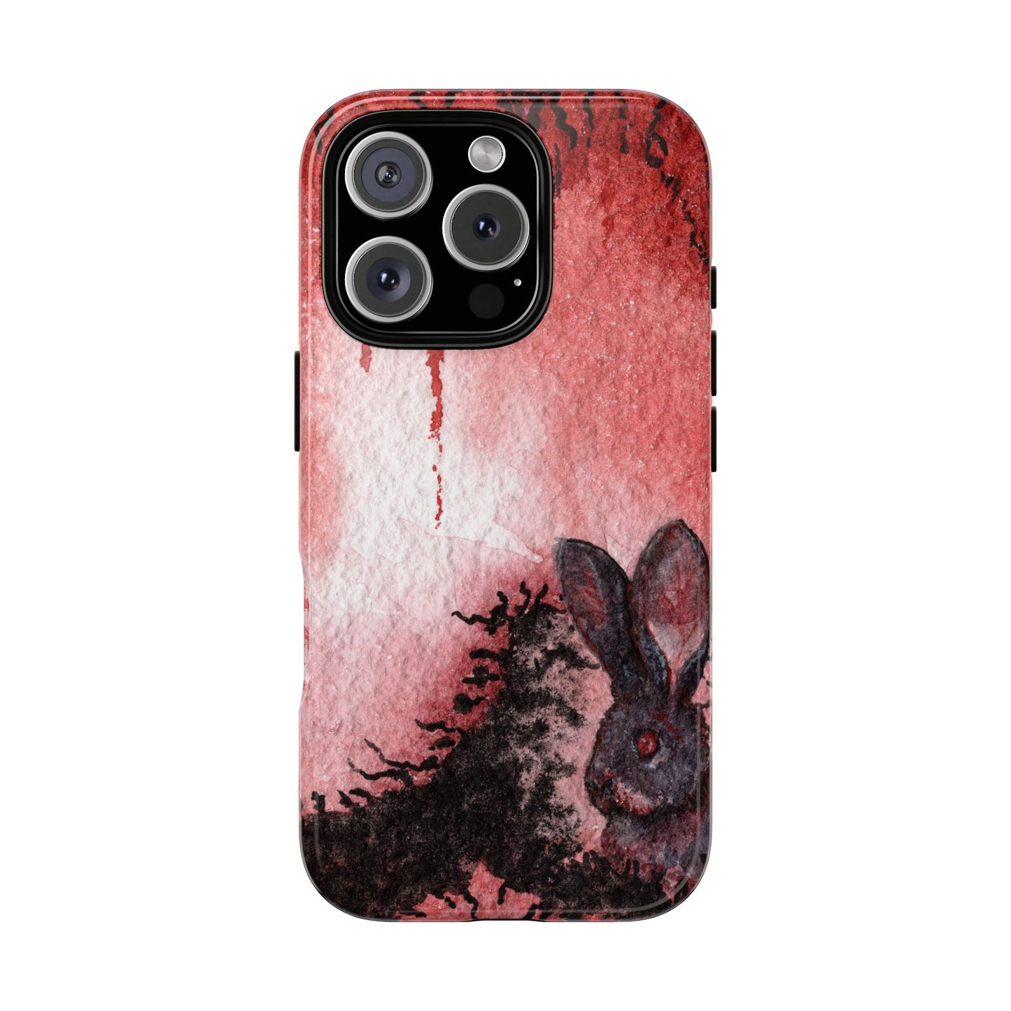 Creepy Bunny Tough Phone Case