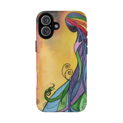 Rainbow Goddes Tough Phone Case