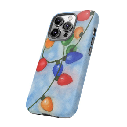 Christmas Lights Tough Phone Case