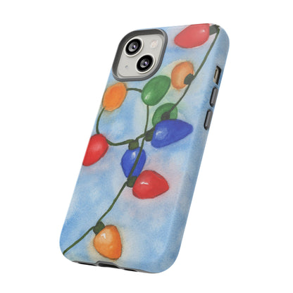 Christmas Lights Tough Phone Case