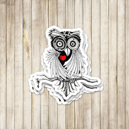 Clockwork Owl Stickers