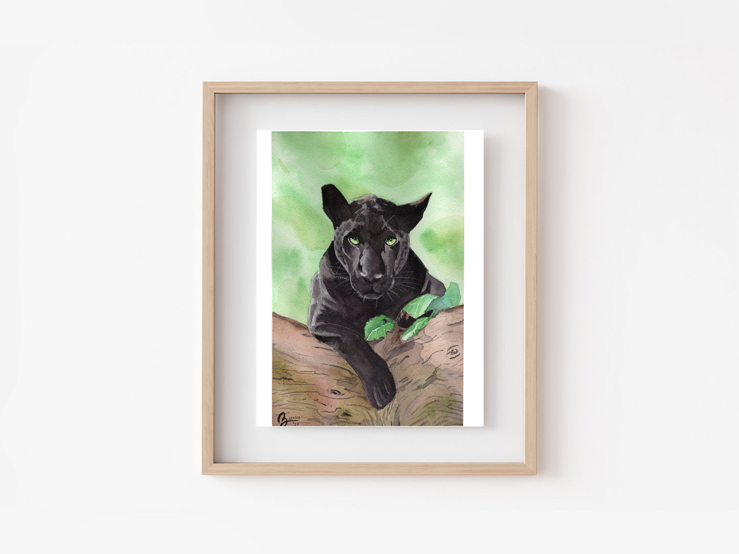 Panthera Onca Art Print 8x10
